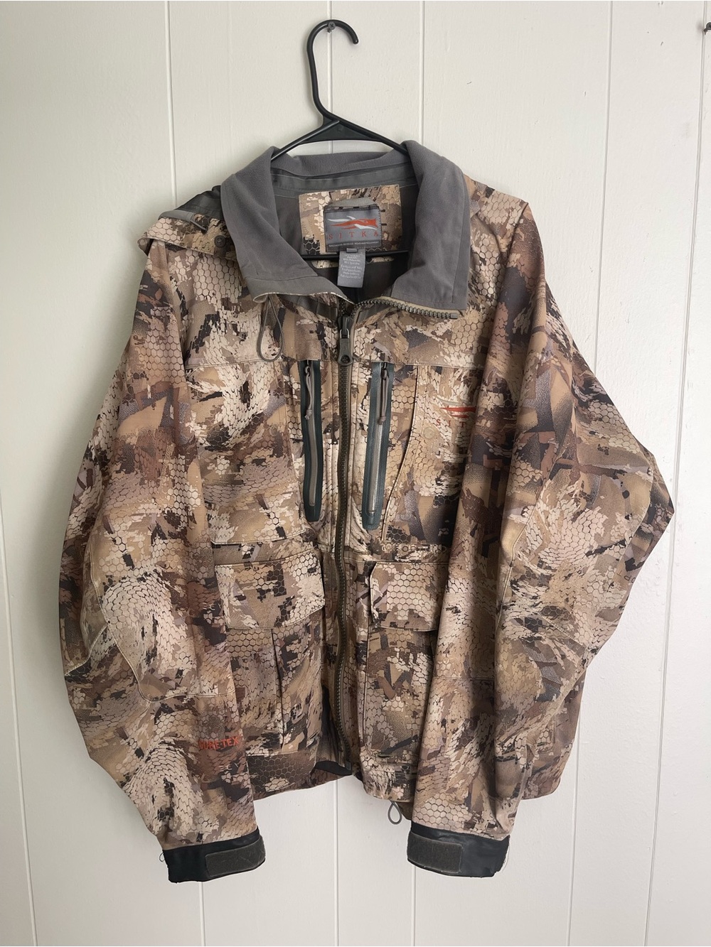 sitka delta wading jacket Marsh